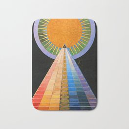 HILMA AF KLINT ALTARPIECE NO 1 RESTORED Bath Mat