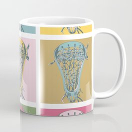 Lacrosse Marylin Blue Coffee Mug