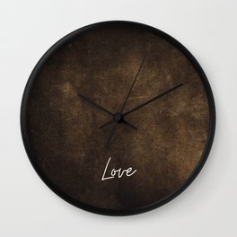 Diary Love Wall Clock