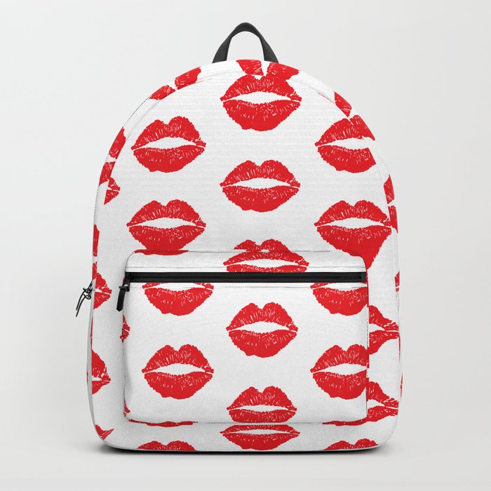 Red Lips Backpack