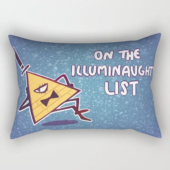 illuminaughty list Rectangular Pillow