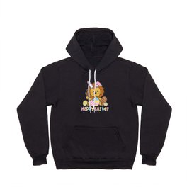 Happy Easter Cute Lion At Easter With Easter Eggs Hoody