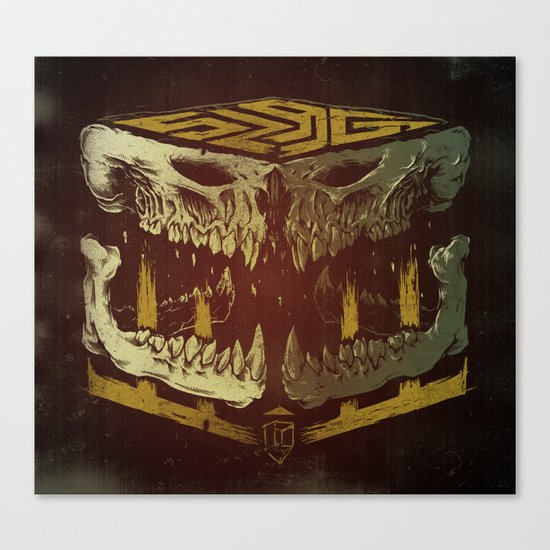 Bone Slag Canvas Print