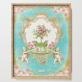 French Baroque Patisserie Tea Serving Tray