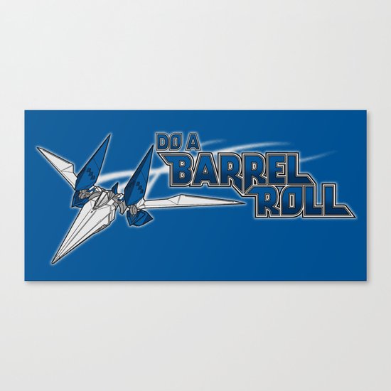 Do a Barrel Roll Canvas Print