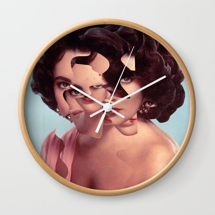 Another Portrait Disaster · Liz 3 Wall Clock