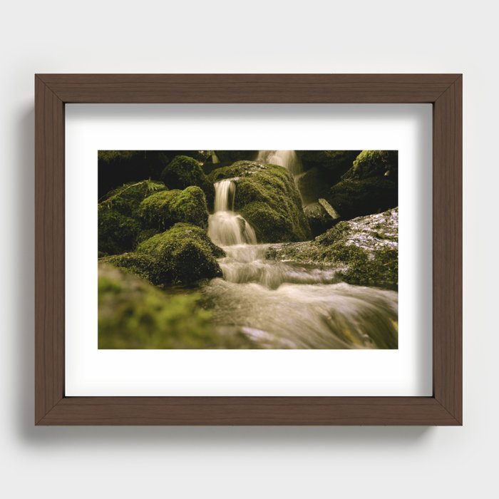 Soft Water Recessed Framed Print