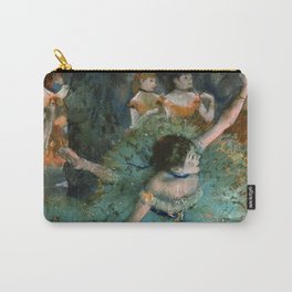 Edgar Degas "Danseuse basculant (Danseuse verte - The green dancer)" Carry-All Pouch