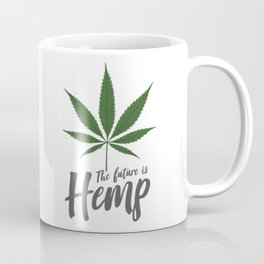 The future is hemp - Illustration Coffee Mug