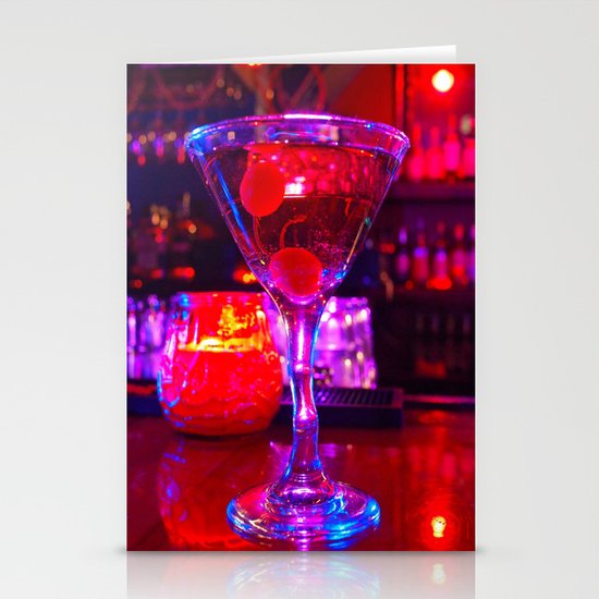 Martini aesthetics Stationery Cards