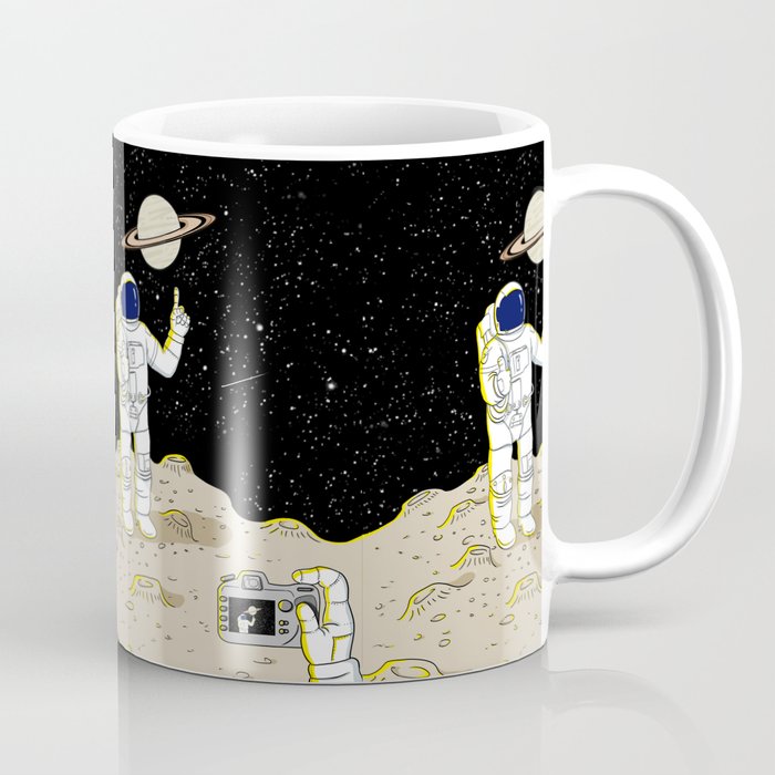 Posing Astronaut  Coffee Mug