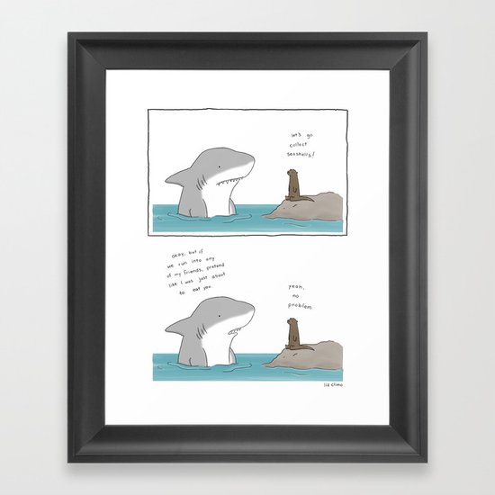Relationships are Complicated Framed Art Print