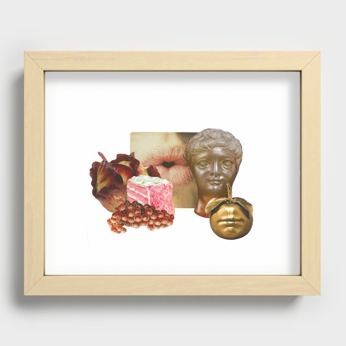COLLAGE Recessed Framed Print