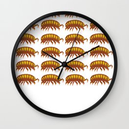 Isopods Wall Clock