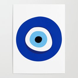 evil eye symbol Poster