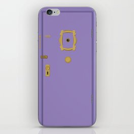 Purple Door - Friends Apartment iPhone Skin