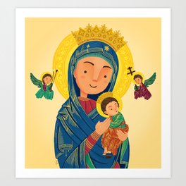 Our Lady of Perpetual Help Art Print