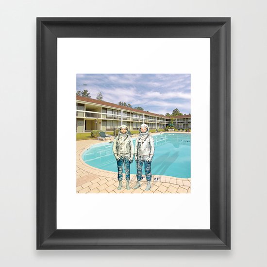vacation Framed Art Print