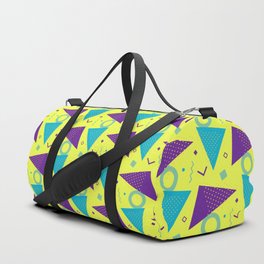 1990s Pattern Design Duffle Bag