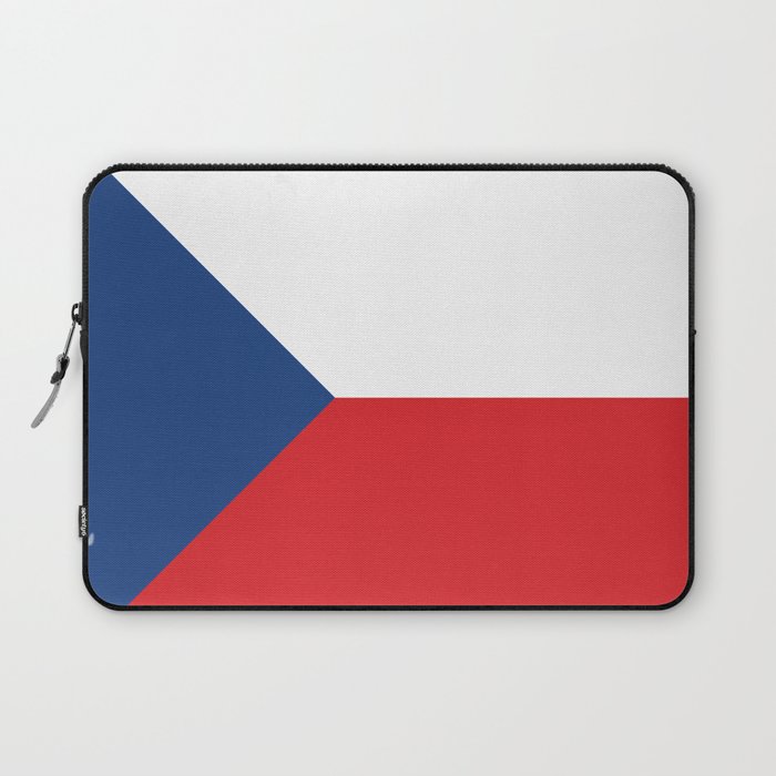 Czech Republic Flag Print Czechia Pride Patriotic Pattern Laptop Sleeve