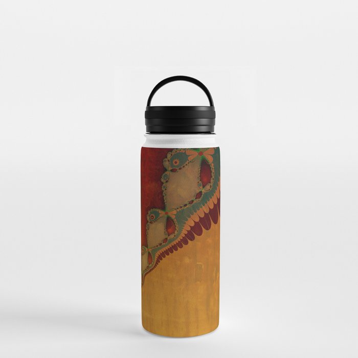 Southwestern Sunset 2 -copper ochre sienna olive gold Water Bottle