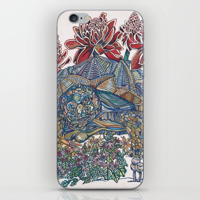 Maurice Amongst Red Torch Ginger iPhone Skin