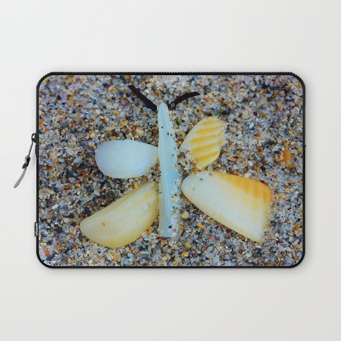 Beach Butterfly Laptop Sleeve