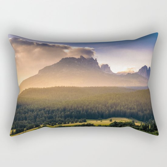 The Mountains Are Calling Rectangular Pillow