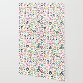 Paw Print Wallpaper to Match Any Home's Decor | Society6