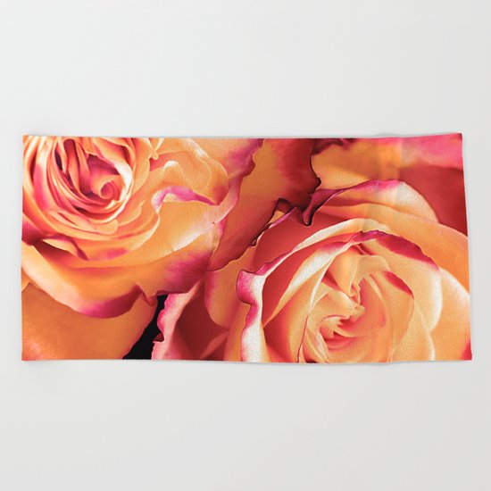 Romantic roses(13) Beach Towel