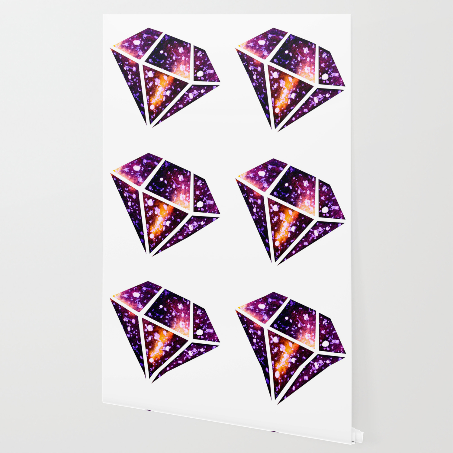 Galaxy Diamond Wallpaper By Colorhurricane Society6