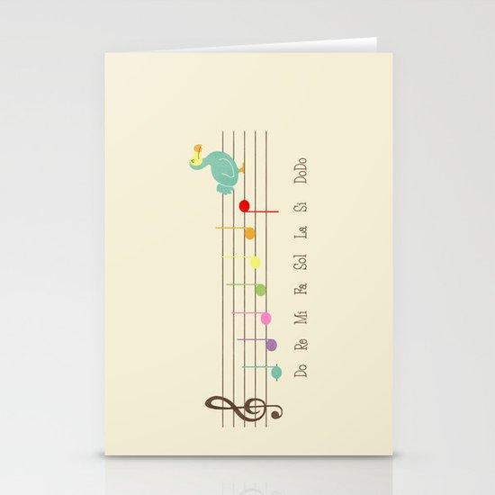 Music Lesson Stationery Cards