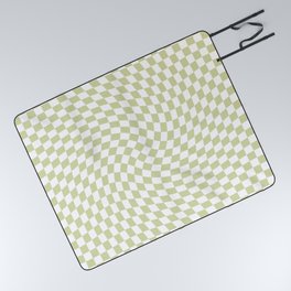Trippy Swirl // Apple Picnic Blanket
