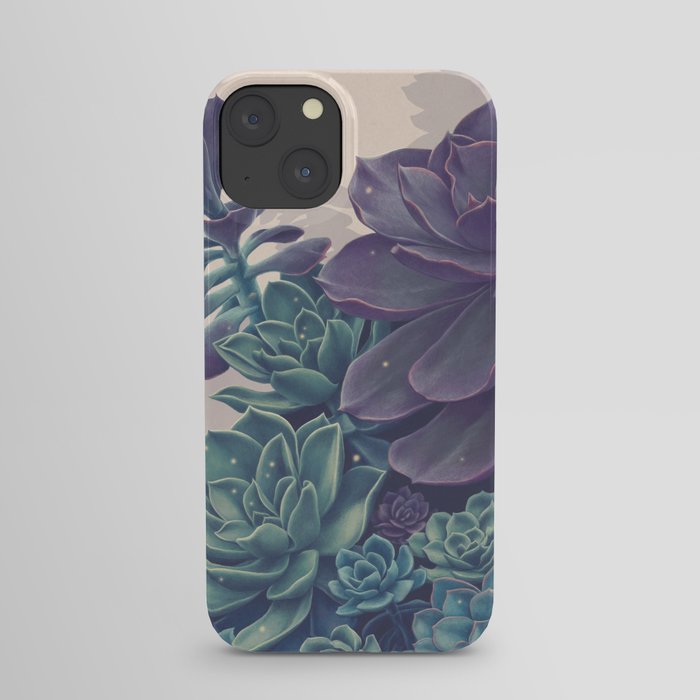 Magical Succulent Garden iPhone Case