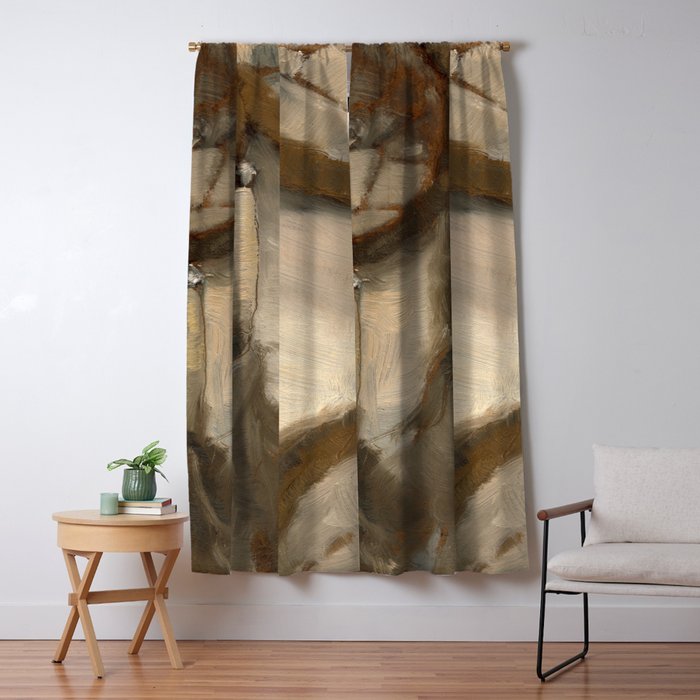 Still Life Impressionist Oil Painting Of Dream Catcher Blackout