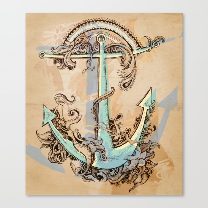 Varuna's anchor Canvas Print