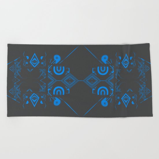 Elec-Tron B Beach Towel