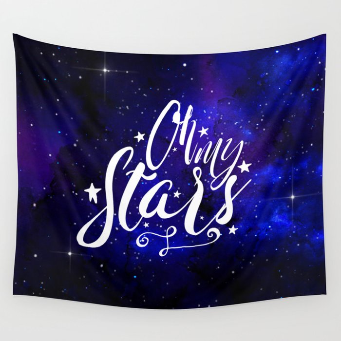 Oh My Stars Wall Tapestry