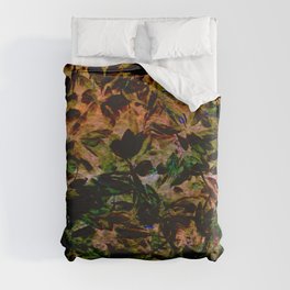 dark brocade floral fairy bed Duvet Cover