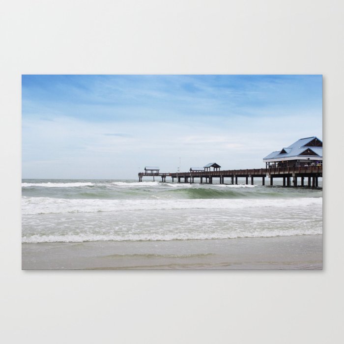 clearwater beach, fl Canvas Print