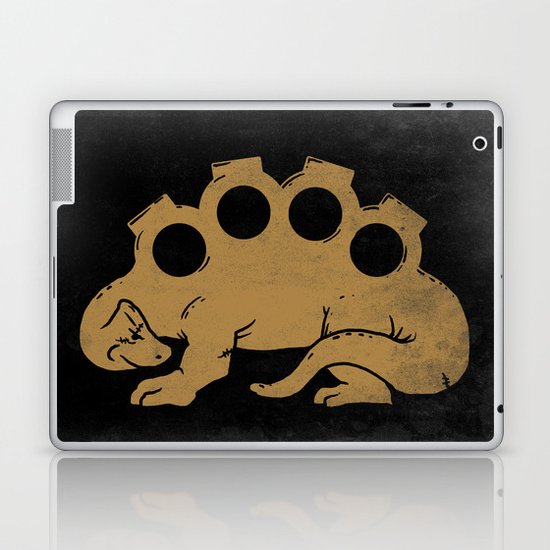 Brassknuckleosaurus Laptop & iPad Skin