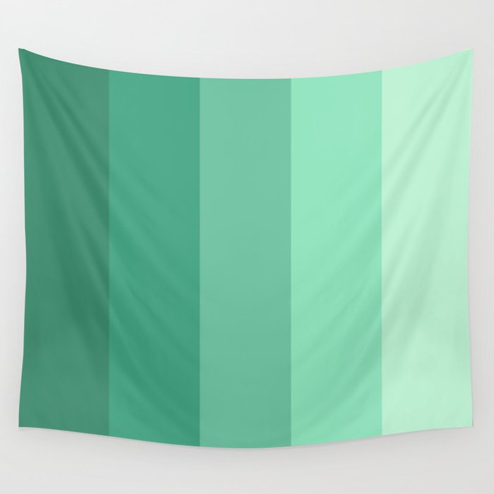 Mint Water Wall Tapestry