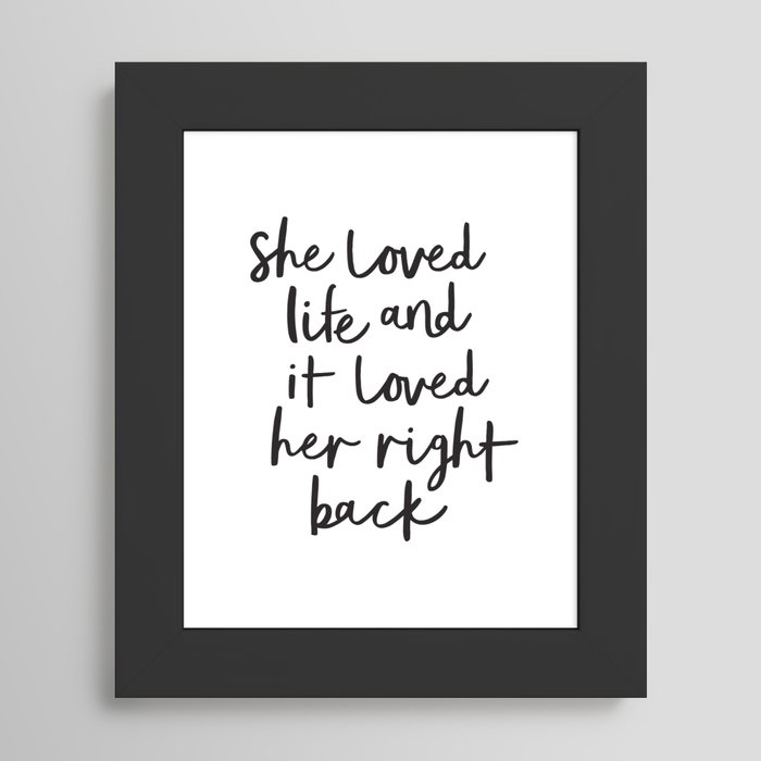 Framed Art Print