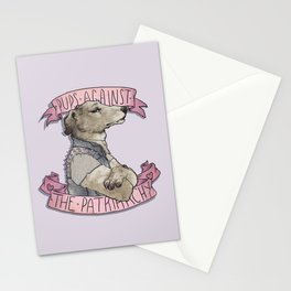 Pups against the Patriarchy  Stationery Cards