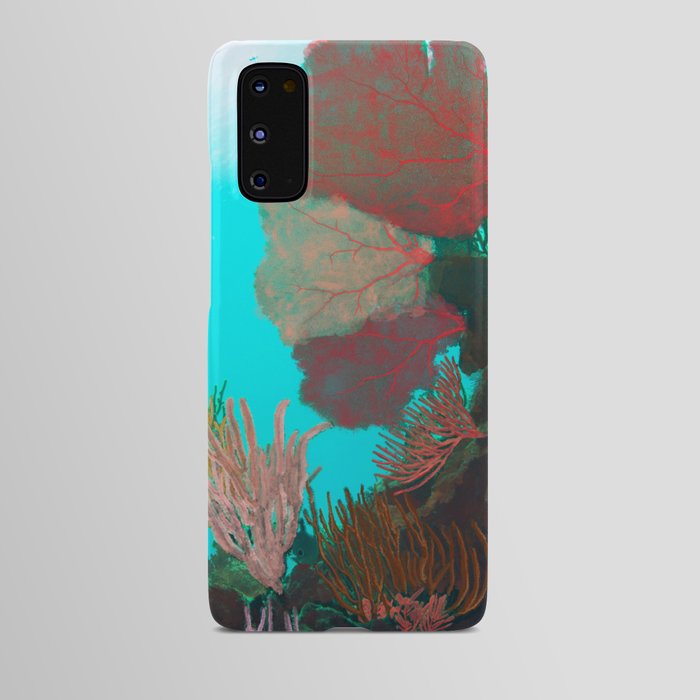 Colored Corals in Mexico | Underwaterworld  Android Case