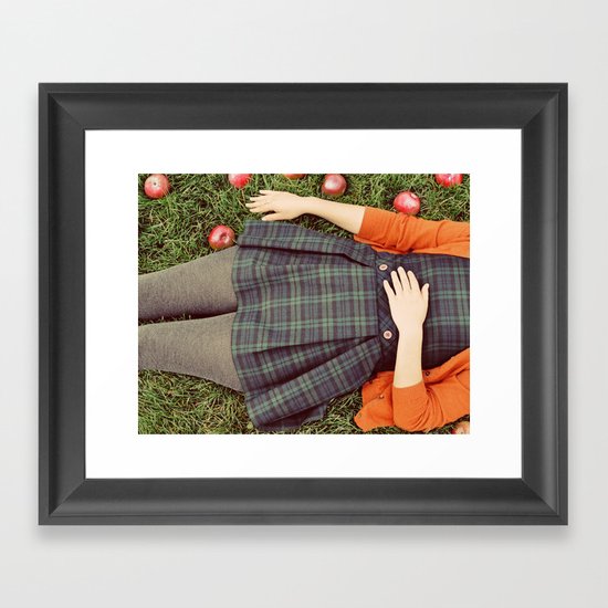 apples Framed Art Print