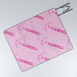 Smash The Patriarchy (pink version) Picnic Blanket
