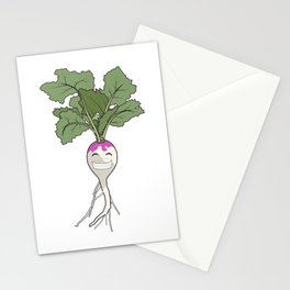 Happy Turnip Stationery Card