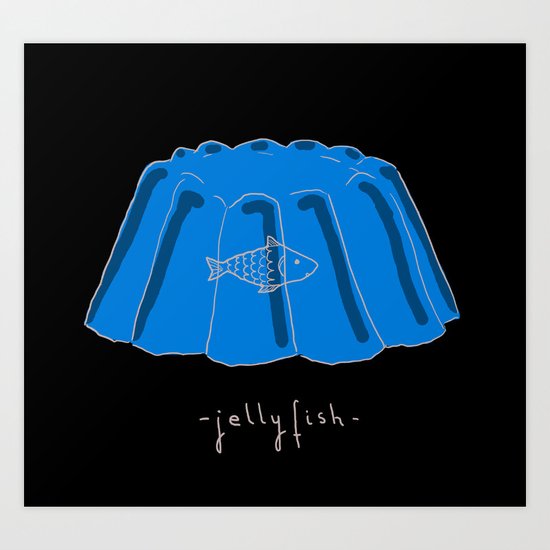 Jellyfish Art Print