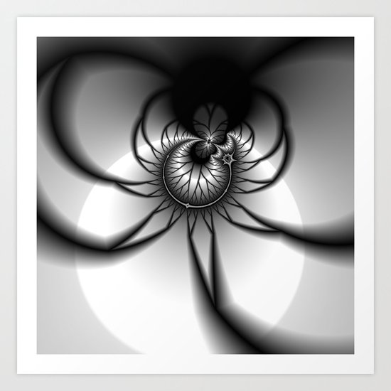 The Darkness Comes Art Print
